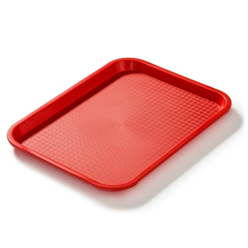 Tác na rýchle občerstvenie červený Rozmery 35x25 cm | FORGAST FG12501