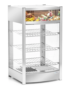 Vyhrievaná vitrína na pizzu, 3-úrovňová, 97 l, 0.8 kW | FORGAST FG09603
