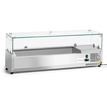 Forgast 4 GN 1/4 presklená chladiaca vitrína FORGAST FG07225