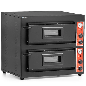 Pec na pizzu 2-komorový, 8x30 cm, 8,4 kW, 400 V | FORGAST FG09551