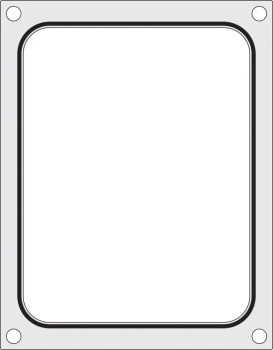 Pečatidlo, 25x19,5 cm | HENDI 805572