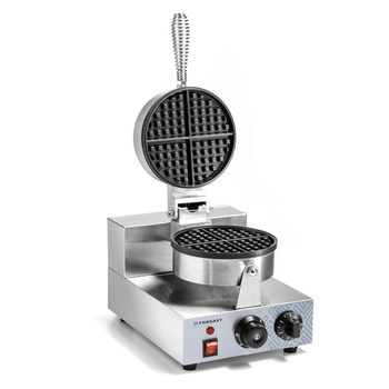 Elektrický okrúhly vaflovač, 1 kW, 230 V | FORGAST FG09701