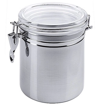 Nádoba s vekom, oceľová, 1,25 l | CONTACTO 1117/160