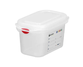 Nádoba GN 1/9 hl. 10 cm z polypropylénu HACCP | HENDI 873137