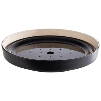 Miska, 2-dielna FRIDA, čierna 33x6cm | APS 85231