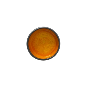 Tanier plytký s okrajom Keczi jantár 14 cm | KERA CERAMIKA 17.2.JANTÁR