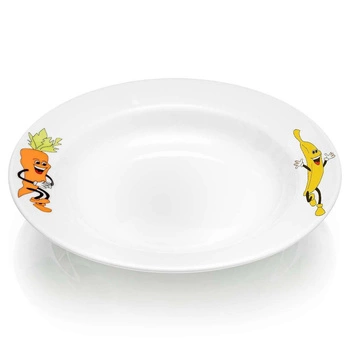 Hlboký porcelánový tanier Modermo Kids 22,5 cm | MODERMO MP055