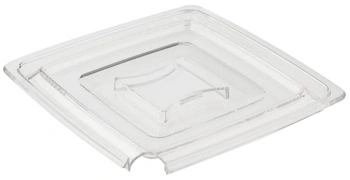 Veko na misu PURE s otvorom na lyžicu, 19.5x19.5x1.5 cm | APS 83600
