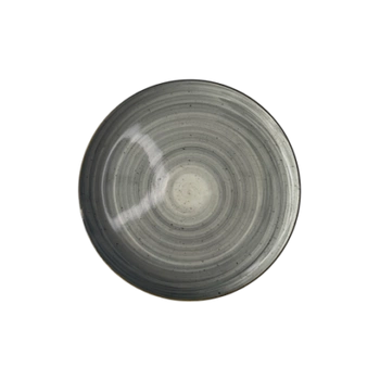 Hlboký tanier Still Rustic sivý 24 cm | KERA CERAMIKA 14.5.RUSTIC SIVÝ